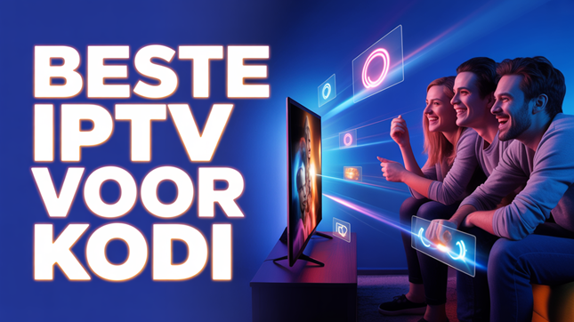 Beste IPTV voor Kodi (2026)