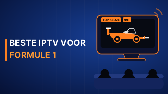 Beste IPTV voor Formule 1 (2026)